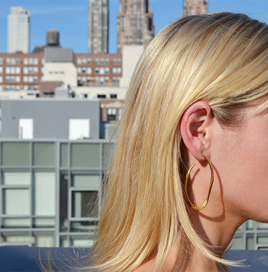 anemone earrings