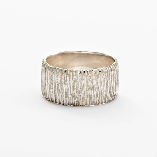 Sterling Silver Abstracta Band Ring