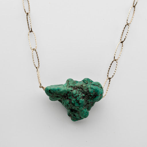 Bubbly Turquoise Necklace