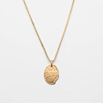 Gold Landscape Drop Pendant